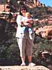 Mommy and me at Oak Creek Canyon